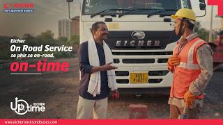 Eicher Uptime with On-road Service Van